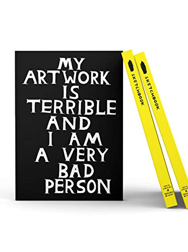 Offizielles David Shrigley | Skizzenbuch | "My Artwork is Terrible" | Lustig Humorvoll | Zeichenkunst | Verkauft von Brainbox Candy Offizielles David Shrigley | Skizzenbuch | "My Artwork is Terrible" | Lustig Humorvoll | Zeichenkunst | Verkauft von Brainbox Candy von Brainbox Candy