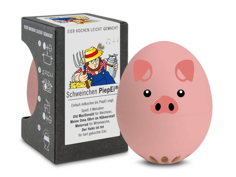 Brainstream Eieruhr, Schweinchen PiepEi von Brainstream