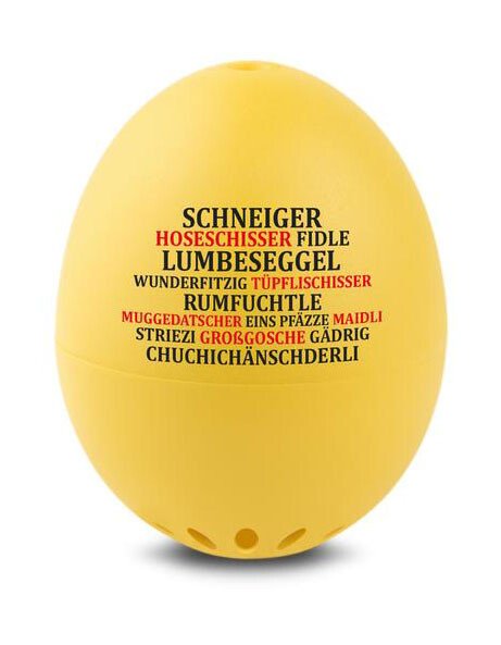 Eieruhr Piepei Baden 3 verschiedene Härtegrade von Brainstream