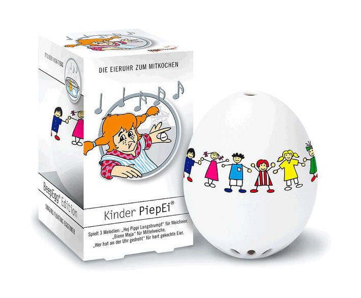 Eieruhr Piepei Kinder 3 verschiedene Härtegrade von Brainstream