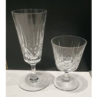 Vintage Kristall Champagner Und Weingläser - Cut Glass Design. Bitte Aus Dem Dropdown-Menü Auswählen Vintage Kristall Champagner Und Weingläser - Cut Glass Design. Bitte Aus Dem Dropdown-Menü Auswählen von Bramblychina