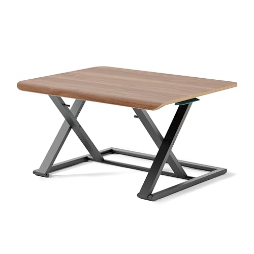 Branch Schreibtischerhöhung – Sitz-zu-Steh-Schreibtisch-Konverter mit federunterstützter Hebebühne – minimaler offener Rahmen und handgelenkfreundliches Kanten-Design – kein Werkzeug erforderlich Branch Schreibtischerhöhung – Sitz-zu-Steh-Schreibtisch-Konverter mit federunterstützter Hebebühne – minimaler offener Rahmen und handgelenkfreundliches Kanten-Design – kein Werkzeug erforderlich von Branch
