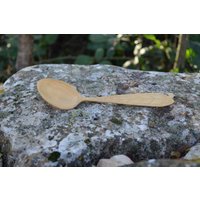 Einzigartige Handgefertigte Holzlöffel Geschnitzt Mit Traditionellen Handwerkzeuge Blattform | Einzigartige Traditionelle Rustikalen von Branchaut