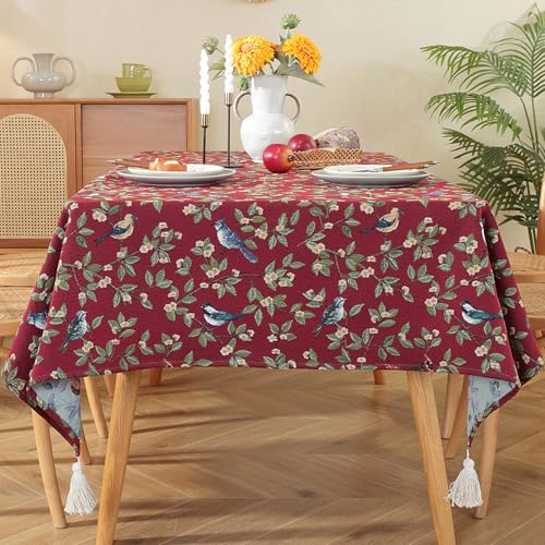 Bohemian Tischdecke Vintage Landhausstil Ölgemälde Muster Rechteckige Tischdecke Esszimmer Picknick Party Dekorationen Bohemian Tischdecke Vintage Landhausstil Ölgemälde Muster Rechteckige Tischdecke Esszimmer Picknick Party Dekorationen von Brand-dashcos