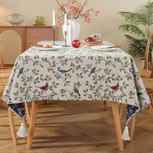 Bohemian Tischdecke Vintage Landhausstil Ölgemälde Muster Rechteckige Tischdecke Esszimmer Picknick Party Dekorationen Bohemian Tischdecke Vintage Landhausstil Ölgemälde Muster Rechteckige Tischdecke Esszimmer Picknick Party Dekorationen von Brand-dashcos