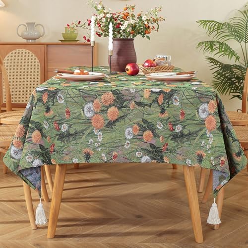 Bohemian Tischdecke Vintage Landhausstil Ölgemälde Muster Rechteckige Tischdecke Esszimmer Picknick Party Dekorationen Bohemian Tischdecke Vintage Landhausstil Ölgemälde Muster Rechteckige Tischdecke Esszimmer Picknick Party Dekorationen von Brand-dashcos