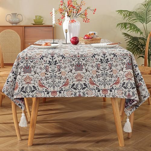 Bohemian Tischdecke Vintage Landhausstil Ölgemälde Muster Rechteckige Tischdecke Esszimmer Picknick Party Dekorationen Bohemian Tischdecke Vintage Landhausstil Ölgemälde Muster Rechteckige Tischdecke Esszimmer Picknick Party Dekorationen von Brand-dashcos