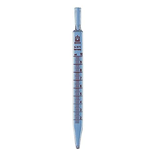 Messpipette, Gewebekultur, völliger Ablauf, 10 ml:0,1 ml, AR-GLAS, braun graduiert 230 mm von BRAND
