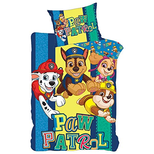 BrandMac ApS Paw Patrol Bettwäsche/Kinderbettwäsche ** Paw Patrol Schriftzug ** von BrandMac ApS