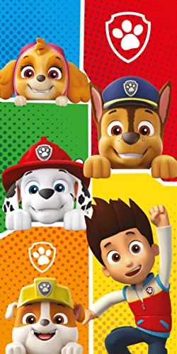 PAW PATROL Towel Strandtuch Badetuch 70cm x 140cm von BrandMac ApS