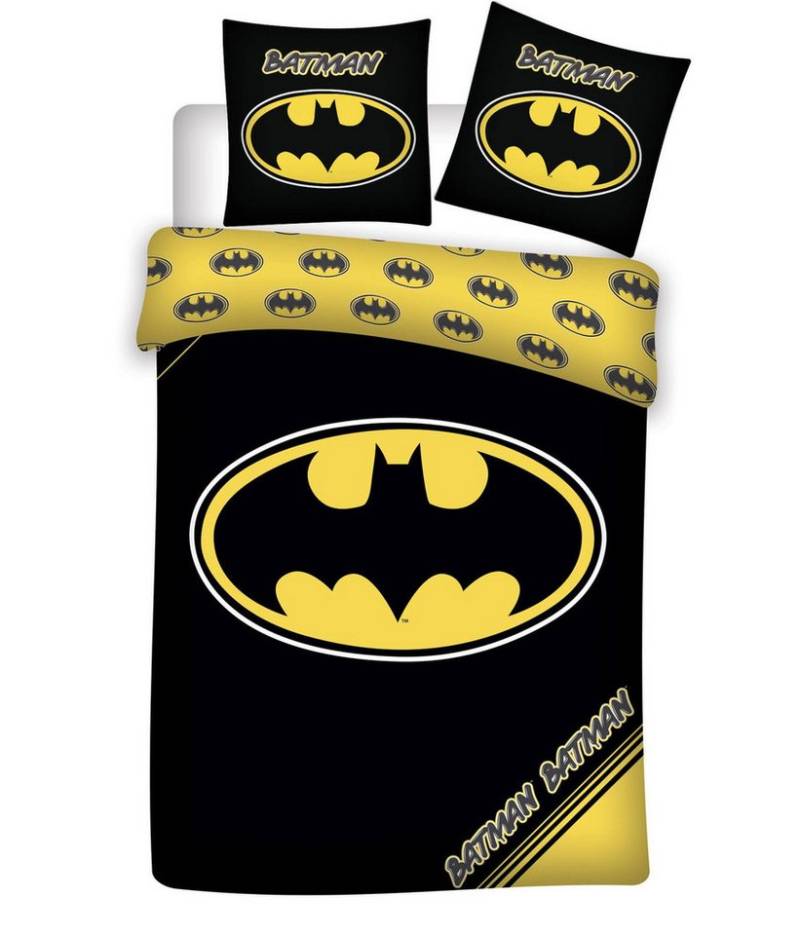 BrandMac Bettwäsche Batman - Wende-Bettwäsche-Set, 135x200 & 80x80, Baumwolle, 100% Baumwolle BrandMac Bettwäsche Batman - Wende-Bettwäsche-Set, 135x200 & 80x80, Baumwolle, 100% Baumwolle von BrandMac