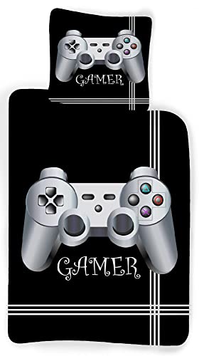 BrandMac Bettwäsche Set Gamer 2 TLG.135x200 cm (80x80 cm) von BrandMac