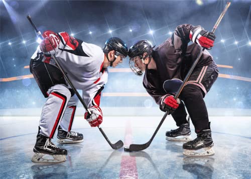 BrandMac Kuscheldecke Eishockey Hockey Microfaser Flauschdecke 100 x 140 cm von BrandMac