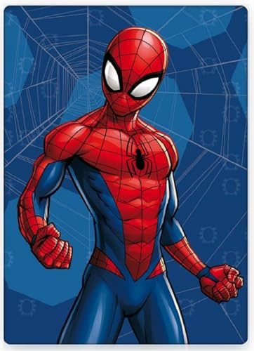 BrandMac Spiderman Fleecedecke Schmusedecke Kuscheldecke 100 x 140 cm von BrandMac