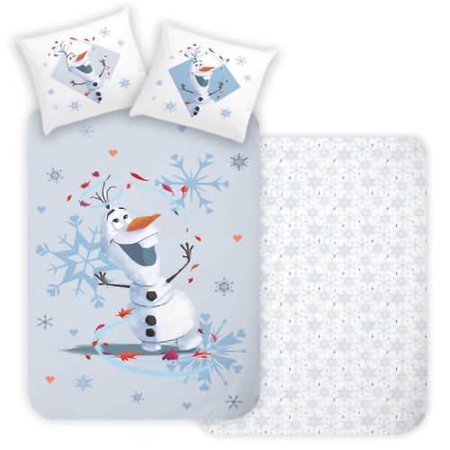 Disney Frozen Eiskönigin Bettwäsche Set Olaf Anna ELSA 135x200cm Disney Frozen Eiskönigin Bettwäsche Set Olaf Anna ELSA 135x200cm von BrandMac