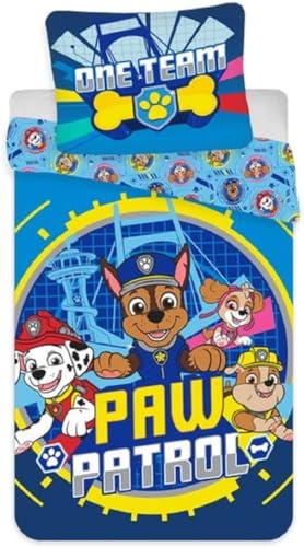 Paw Patrol Bettwäsche Set 2 TLG.135x200cm 80x80cm von BrandMac