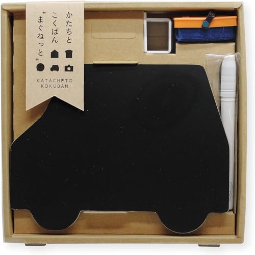 BrandName KTCT-S4 Shape Your Day Kreidetafel Set Adventure Magnet, Schwarz, Einheitsgröße von Kitpas