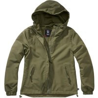 Brandit Allwetterjacke "Brandit Damen Ladies Summer Windbreaker Frontzip", (1 St.), mit Kapuze von Brandit