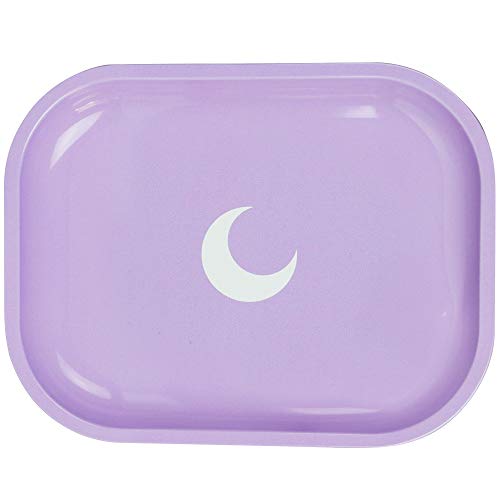 Brando Moon - Bandeja metálica Con ruedas, pequeña, púrpura - Bandeja Ligera Con ruedas - Bordes curvos y superficie Lisa para UNA fácil rodadura - 5.5 x 7 pulgadas - Accesorios de tamaño de viaje Brando Moon - Bandeja metálica Con ruedas, pequeña, púrpura - Bandeja Ligera Con ruedas - Bordes curvos y superficie Lisa para UNA fácil rodadura - 5.5 x 7 pulgadas - Accesorios de tamaño de viaje von Brando Moon
