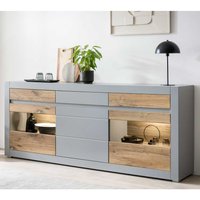 Modernes Esszimmersideboard mit drei Schubladen 217 cm breit von Brandolf