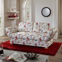 Schlafcouch mit Blumenmuster Bettkasten von Brandolf