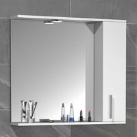 Spiegelschrank inklusive Beleuchtung 50 - 55 - 75 cm Breite lieferbar Weiß von Brandolf