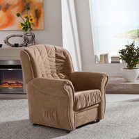 TV Sessel mit Federkern beige von Brandolf