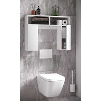 WC Oberschrank weiß für die Wandmontage modernem Design von Brandolf