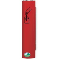 VAR® Sicherheits Ascher, selbstlöschend, Wand- oder Rohrbefestigung, feuerrot von VAR®