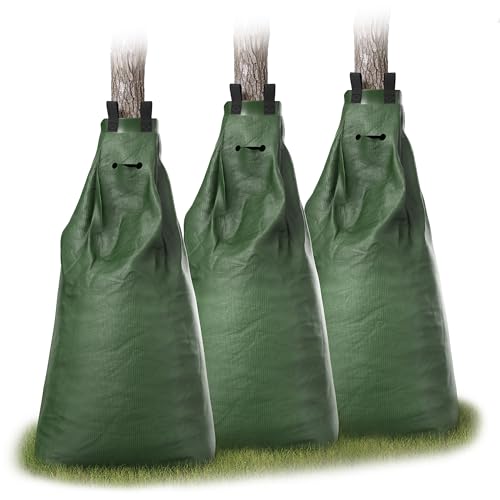 Brandson - 3 x Baumbeutel 75 Liter - Bewässerungsbeutel - Ösen für Diebstahlschutz – Bewässerungssack grün – Baumbewässerungssack mit Reißverschluss – UV und PVC beständ – 3er Set Brandson - 3 x Baumbeutel 75 Liter - Bewässerungsbeutel - Ösen für Diebstahlschutz – Bewässerungssack grün – Baumbewässerungssack mit Reißverschluss – UV und PVC beständ – 3er Set von Brandson