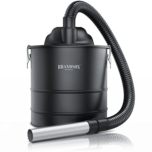 Brandson - Aschesauger für Kamin, Grill, Ofen, Kaminsauger 20 l Auffangbehälter, 1200 W, Saug- und Blasfunktion, Hepa-Filter und Vorfilter von Brandson