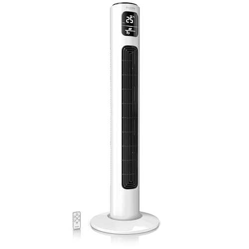 Brandson - Turmventilator ECO mit DC Motor - sehr leise – Wlan Smart Home mit App/WiFi Alexa Sprachsteuerung - Großes LED-Display – Ventilator mit Fernsteuerung – Oszillation – Preisträger 2025 Brandson - Turmventilator ECO mit DC Motor - sehr leise – Wlan Smart Home mit App/WiFi Alexa Sprachsteuerung - Großes LED-Display – Ventilator mit Fernsteuerung – Oszillation – Preisträger 2025 von Brandson