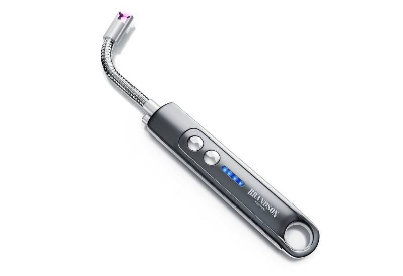 Brandson Feuerzeug elektrisch, Lichtbogen Stabfeuerzeug USB aufladbar (1-St), Kerzenanzünder für Küche, Kerzen, Gasherde, Grill, Kamin von Brandson
