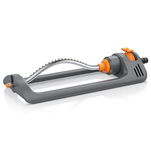 Brandson - Rasensprenger Viereckregner Rasensprinkler 3/4 Zoll - Garten Oszillations Regner – für gleichmäßige Flächenbewässerung – große Flächen bis zu 250 m² Brandson - Rasensprenger Viereckregner Rasensprinkler 3/4 Zoll - Garten Oszillations Regner – für gleichmäßige Flächenbewässerung – große Flächen bis zu 250 m² von Brandson