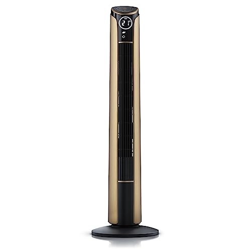 Brandson - Turmventilator mit Fernbedienung 108 cm - mobiler Lüfter - Ventilator 10 Grad neigbar - Standventilator mit Oszillation - 3 Geschwindigkeiten 4 Lüftungs-Modi - GS Brandson - Turmventilator mit Fernbedienung 108 cm - mobiler Lüfter - Ventilator 10 Grad neigbar - Standventilator mit Oszillation - 3 Geschwindigkeiten 4 Lüftungs-Modi - GS von Brandson