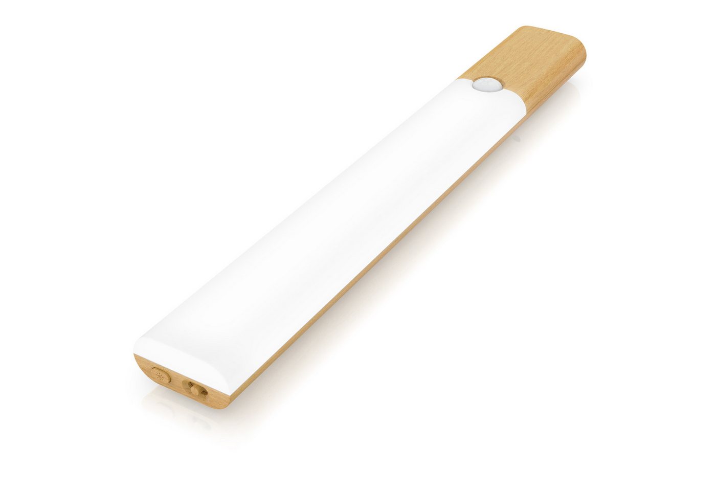BEARWARE Unterschrankleuchte Schranklicht mit Bewegungsmelder, Akku, 3 Farbtemperaturen, dimmbar, stufenlos dimmbar, Memory-Funktion, 3 Lichtfarben, LED fest integriert, warmweiß, neutralweiß, kaltweiß, 1000 mAh, USB-C, Magnetbefestigung, PIR 120°, 4 m, 20 s Timer, 25,5 cm von BEARWARE