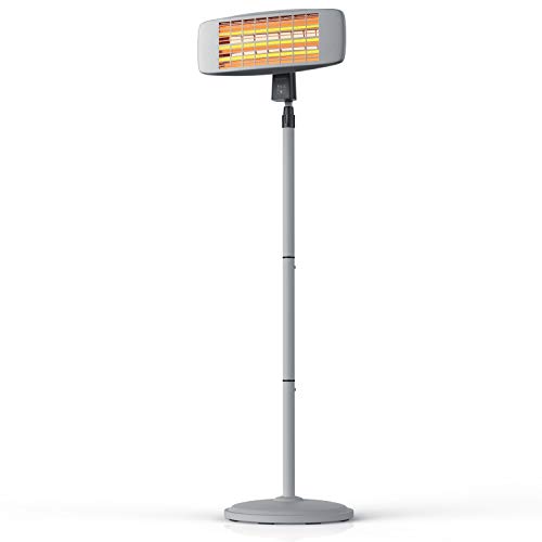 Brandson - Wickeltisch Heizstrahler für das Baby - mit Fernbedienung - Heizstrahler Wärmelampe - Standheizstrahler - 3 Leistungsstufen Heizelemente - Heizlüfter Wandhalterung - Wickeltischheizstrahler Brandson - Wickeltisch Heizstrahler für das Baby - mit Fernbedienung - Heizstrahler Wärmelampe - Standheizstrahler - 3 Leistungsstufen Heizelemente - Heizlüfter Wandhalterung - Wickeltischheizstrahler von Brandson