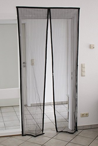 BRANDSSELLER Magnet Fliegengitter Tür Insektenschutz ca.90x210 cm - Magnetvorhang für Balkontür/Terassentür/Campingtür - Leichte Montage ohne Bohren von Brandsseller