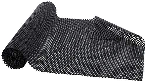 Brandsseller Anti-Rutschmatte 160 x 45 cm individuell zuschneidbare Rutschschutzunterlage Schwarz von Brandsseller