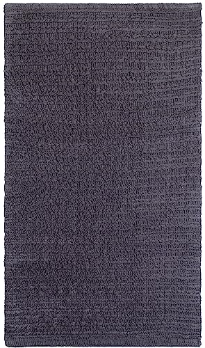 Brandsseller Badematte Badeteppich Badvorleger Frottier Uni - 100% Baumwolle (50 x 80 cm, Anthrazit) von Brandsseller