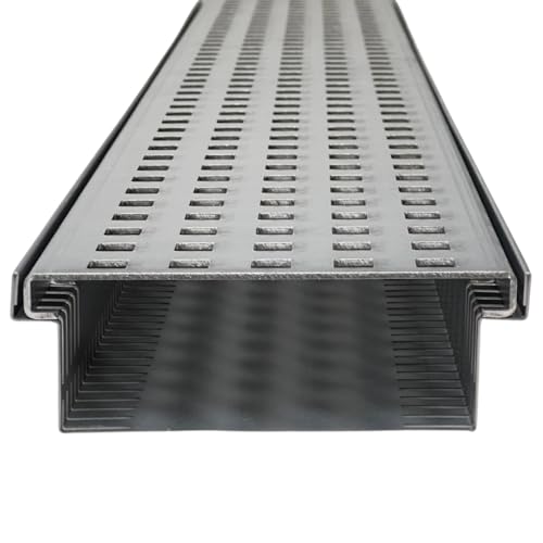 Brandsseller Entwässerungsrinnen PRO Style 4 Meter x 15cm Kantfuchs24 Magnelis Stahl Terrassenrinne Ablauf langlebig korrosionsgeschützt wartungsarm ideal für Fassaden Terrassen Natur Brandsseller Entwässerungsrinnen PRO Style 4 Meter x 15cm Kantfuchs24 Magnelis Stahl Terrassenrinne Ablauf langlebig korrosionsgeschützt wartungsarm ideal für Fassaden Terrassen Natur von Brandsseller