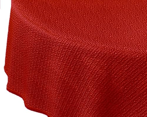 Brandsseller Gartentischdecke Ø 160 cm Tischdecke mit Paspel Outdoor Tischtuch rund Weichschaum für Garten, Terrasse, Balkon wetterfest rutschfest - Rot Brandsseller Gartentischdecke Ø 160 cm Tischdecke mit Paspel Outdoor Tischtuch rund Weichschaum für Garten, Terrasse, Balkon wetterfest rutschfest - Rot von Brandsseller