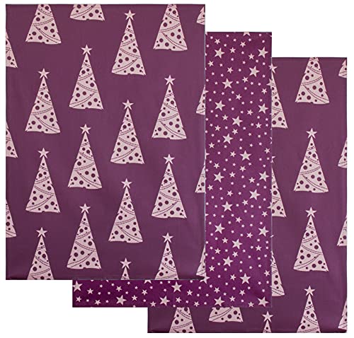 Brandsseller Geschirrtücher 50x70cm 3er Set Baumwolle Küchentücher - Öko-Tex Standard 100 - Lila/Rosa Brandsseller Geschirrtücher 50x70cm 3er Set Baumwolle Küchentücher - Öko-Tex Standard 100 - Lila/Rosa von Brandsseller