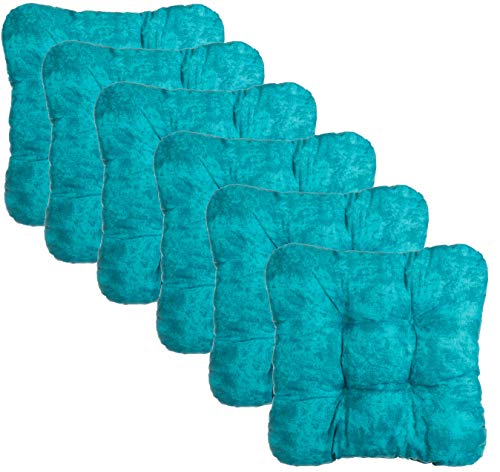 Brandsseller Kissen-Set Sitzkissen Dekokissen Stuhlkissen Zierkissen Stuhlauflage 6er-Set Türkis Brandsseller Kissen-Set Sitzkissen Dekokissen Stuhlkissen Zierkissen Stuhlauflage 6er-Set Türkis von Brandsseller