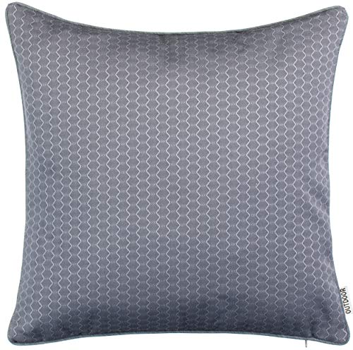 Brandsseller Outdoor Kissen 45 x 45 cm – Wetterfeste Zierkissen mit Paspel in Wabenstruktur – Wasserabweisende Gartenkissen & Dekokissen für draußen – Sofakissen für Balkon & Terrasse - Dunkelgrau Brandsseller Outdoor Kissen 45 x 45 cm – Wetterfeste Zierkissen mit Paspel in Wabenstruktur – Wasserabweisende Gartenkissen & Dekokissen für draußen – Sofakissen für Balkon & Terrasse - Dunkelgrau von Brandsseller