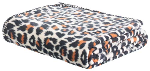 Brandsseller Polar Fleece Decke Wildkatzen Design 130x170 cm (Motiv3, 130 x 170 cm) von Brandsseller