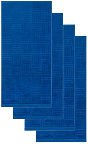 Brandsseller Schiesser Handtuch 4er-Set 50x100 cm 550g/m² 100% Baumwolle Handtücher - Blau von Brandsseller
