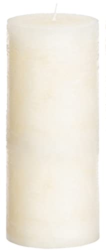 Brandsseller Stumpenkerze Einzeln | 7x18 cm | Weihnachtskerze | Adventskranz | Creme von Brandsseller