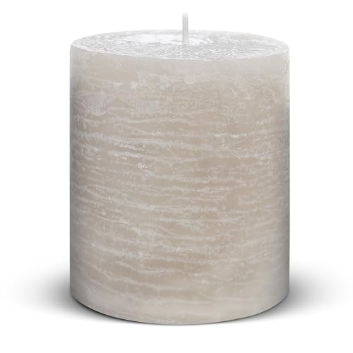 Brandsseller Stumpenkerze Einzeln 9x10 cm Weihnachtskerze Adventskranz Taupe Brandsseller Stumpenkerze Einzeln 9x10 cm Weihnachtskerze Adventskranz Taupe von Brandsseller
