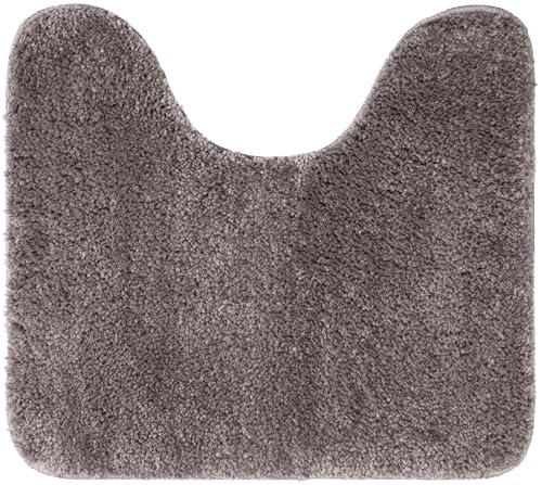 Brandsseller WC Vorleger 45x50 cm mit Ausschnitt aus weichem Mikrofaserstoff rutschfeste Badteppichmatte für Toilette WC-Grau Brandsseller WC Vorleger 45x50 cm mit Ausschnitt aus weichem Mikrofaserstoff rutschfeste Badteppichmatte für Toilette WC-Grau von Brandsseller